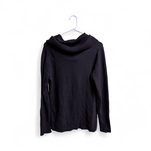 Banana Republic Black Wool Cashmere Cowl Neck Sweater | Women’s M - Picture 1 of 3
